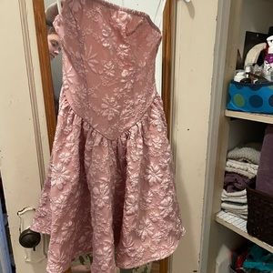 Pink brocade cocktail